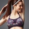 Lingerie & Intimates Sheer-essentials Sports Bra | Triaction Magic Motion Sports Bra - Printed