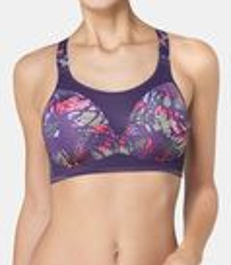 Lingerie & Intimates Sheer-essentials Sports Bra | Triaction Magic Motion Sports Bra - Printed