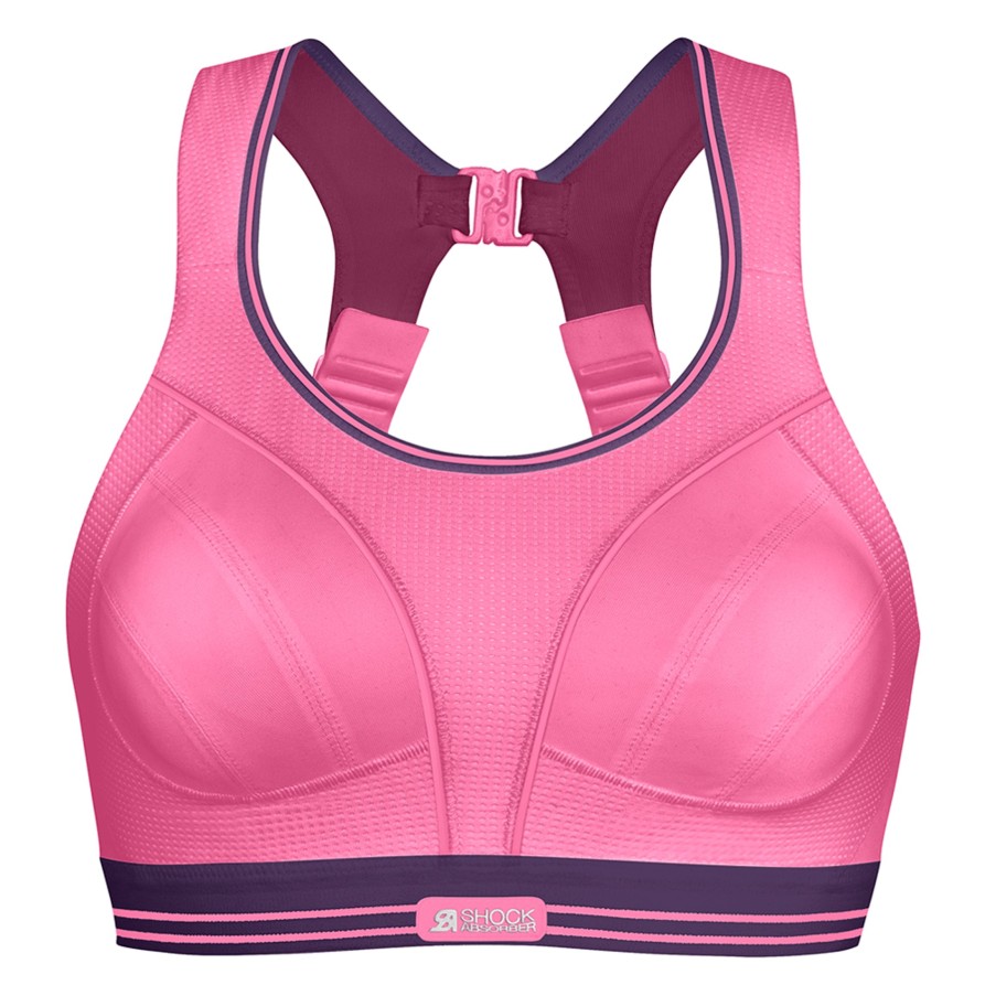 Lingerie & Intimates Sheer-essentials Racer Back | Shock Absorber Ultimate Run- Pink/Purple