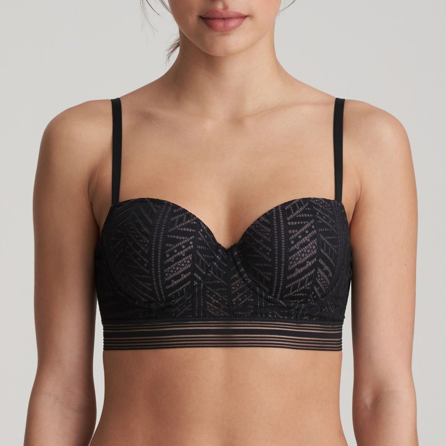 Lingerie & Intimates Sheer-essentials Underwire | Marie Jo L'Aventure Richard Padded Bra Balcony - Size F 32