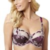 Lingerie & Intimates Sheer-essentials Underwire | Clara Full Cup - Plum -Size H 30