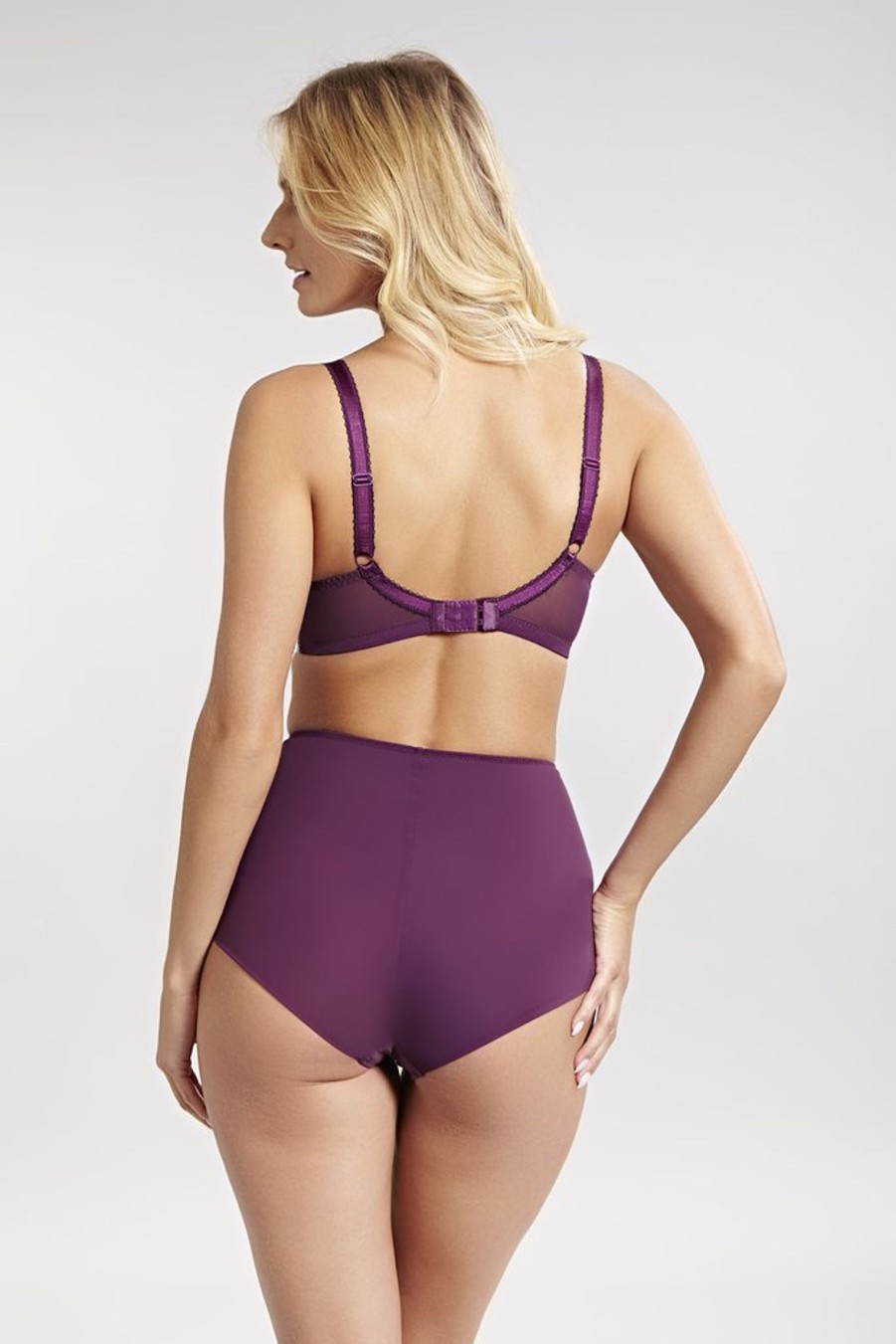 Lingerie & Intimates Sheer-essentials Underwire | Clara Full Cup - Plum -Size H 30