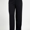 Clothing Sheer-essentials Plus Size | Landon Linen & Bamboo Pant - Black