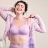 Lingerie & Intimates Sheer-essentials Plus Size | Evelyn & Bobbie Beyond Bra - Lavender - Size 3 X