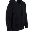 Clothing Sheer-essentials Plus Size | Gildan Unisex Full Zip Hoody