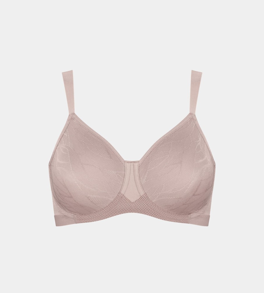 Lingerie & Intimates Sheer-essentials Underwire | Final Sale Airy Sensation Minimizer - Mauve Rose