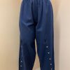 Clothing Sheer-essentials Pants | Cotton Gauze Seven Button Pants