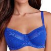 Lingerie & Intimates Sheer-essentials Balconettes | Final Sale Olivia Balconnet - Cobalt