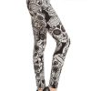 Clothing Sheer-essentials Plus Size | Plus Size Leggings - Skulls