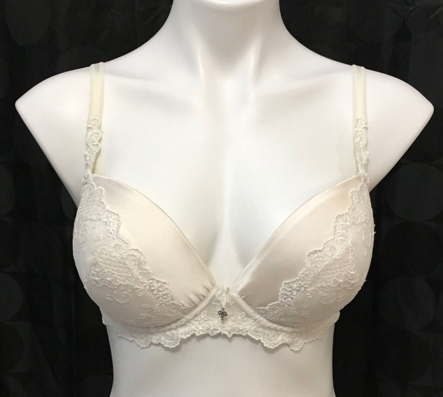 Lingerie & Intimates Sheer-essentials Plunge | Padded Plunge Bra