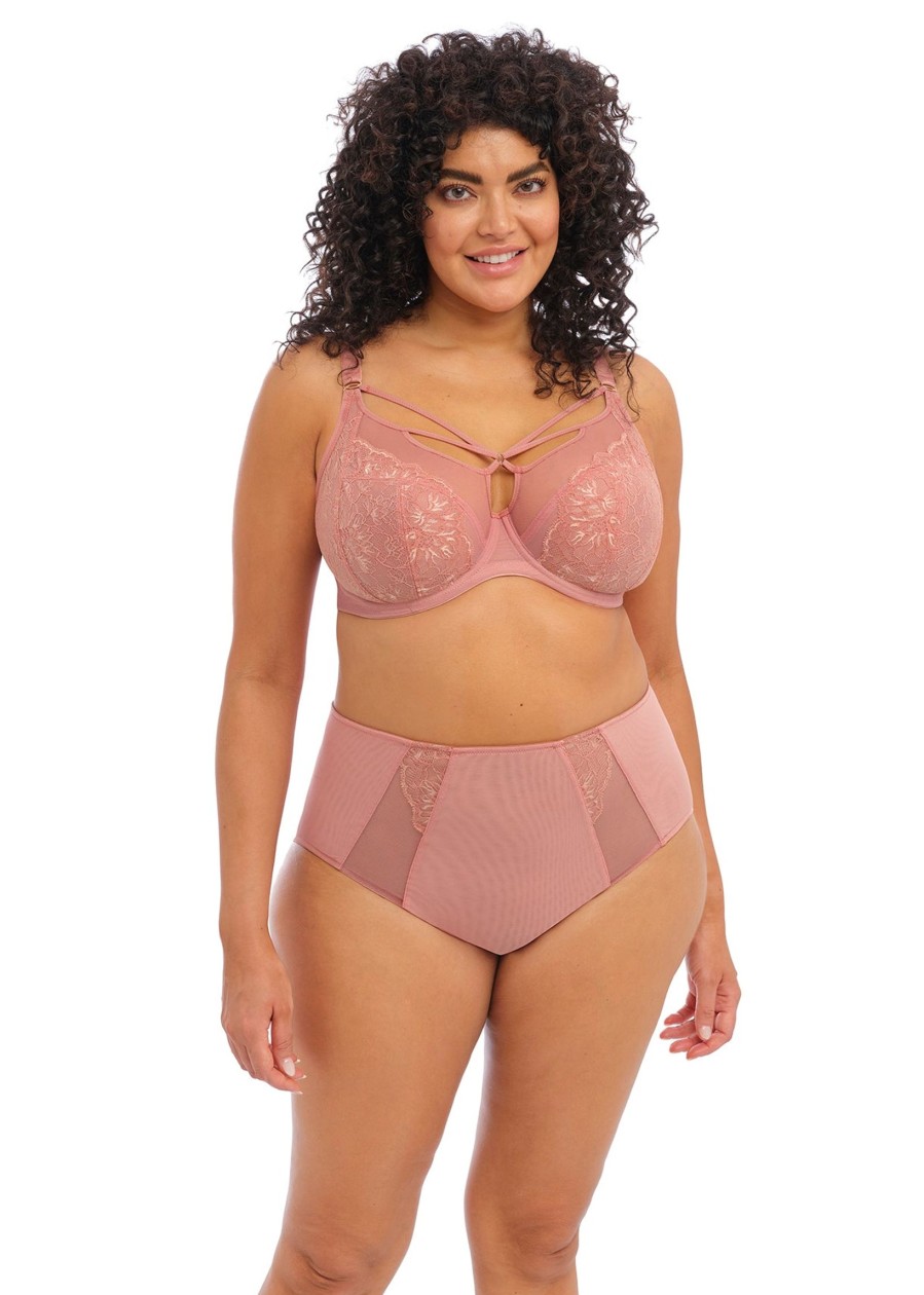 Lingerie & Intimates Sheer-essentials Underwire | Elomi Brianna Plunge Bra - Ash Rose