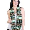 Accessories Sheer-essentials Gloves & Scarfs | Zig Zag Scarf