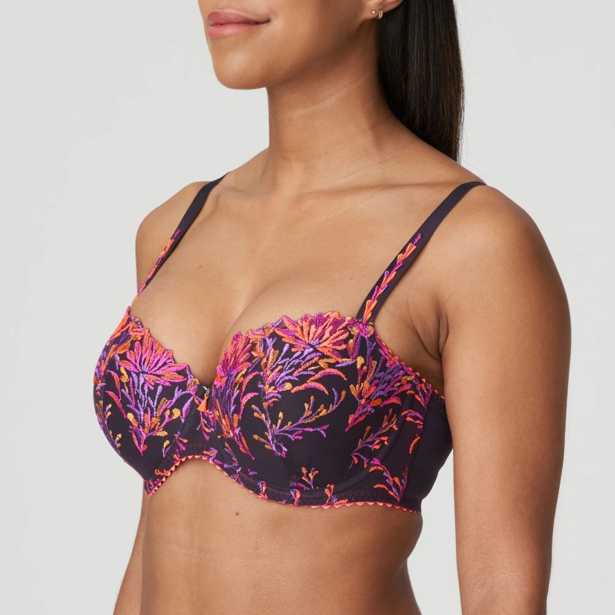 Lingerie & Intimates Sheer-essentials Balconettes | Prima Donna Las Salinas Half Padded Balcony Bra