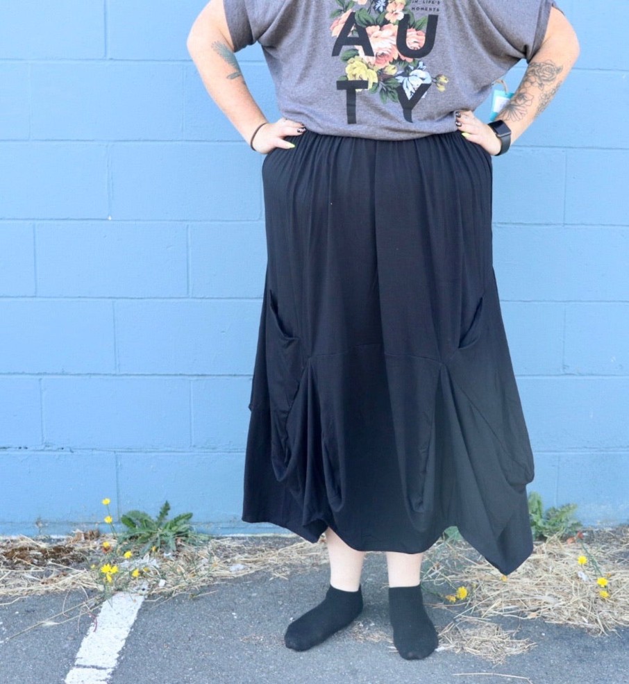 Clothing Sheer-essentials Plus Size | Boho Skirt