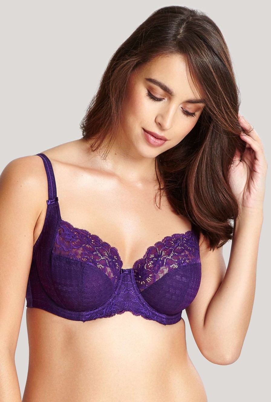 Lingerie & Intimates Sheer-essentials Balconettes | Panache Envy Full Cup Underwire Bra - Purple