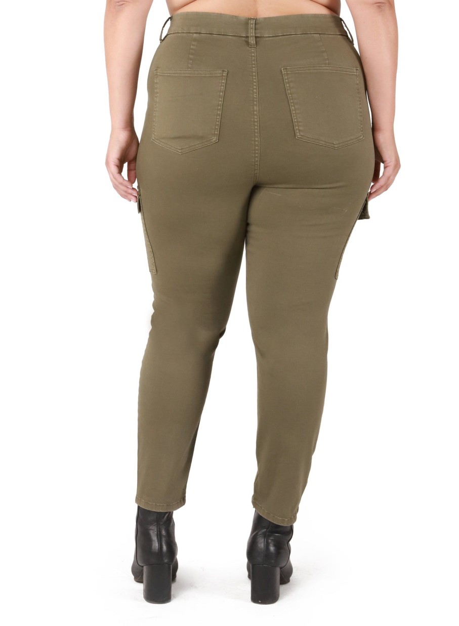 Clothing Sheer-essentials Pants | Dex High Waist Straight Cargo