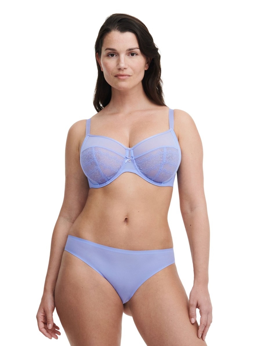 Lingerie & Intimates Sheer-essentials Plus Size | Revele Moi 4 Section Bra - Lilac