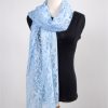 Accessories Sheer-essentials Gloves & Scarfs | Flower Cut-Out Lace Design Scarf