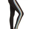 Clothing Sheer-essentials Active Wear | Rainbow Yoga Leggings