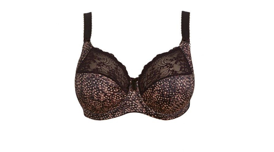 Lingerie & Intimates Sheer-essentials Plus Size | Elomi Morgan Underwire Bra - Ebony