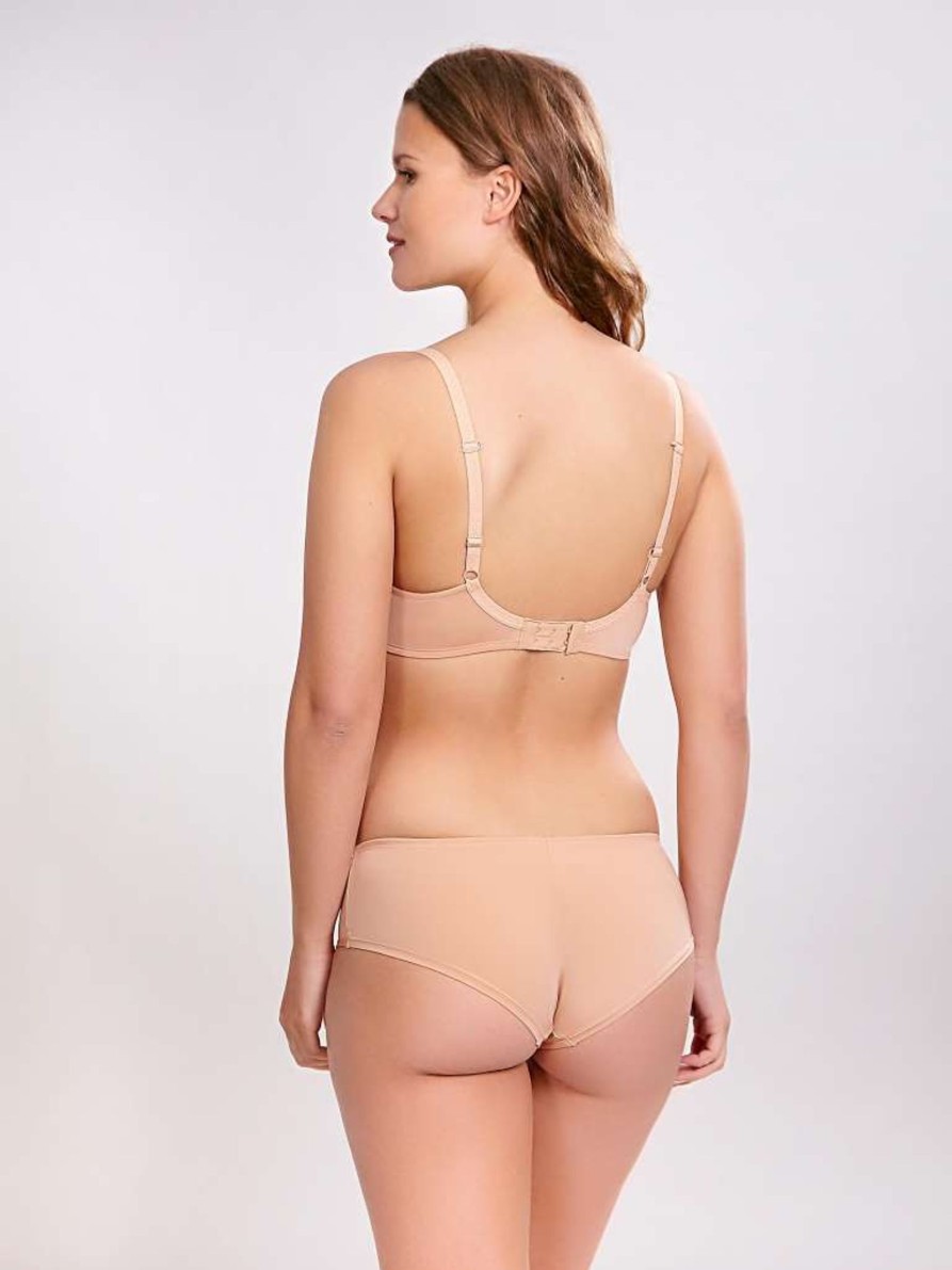 Lingerie & Intimates Sheer-essentials Plunge | Cleo Koko Plunge Bra - Caramel