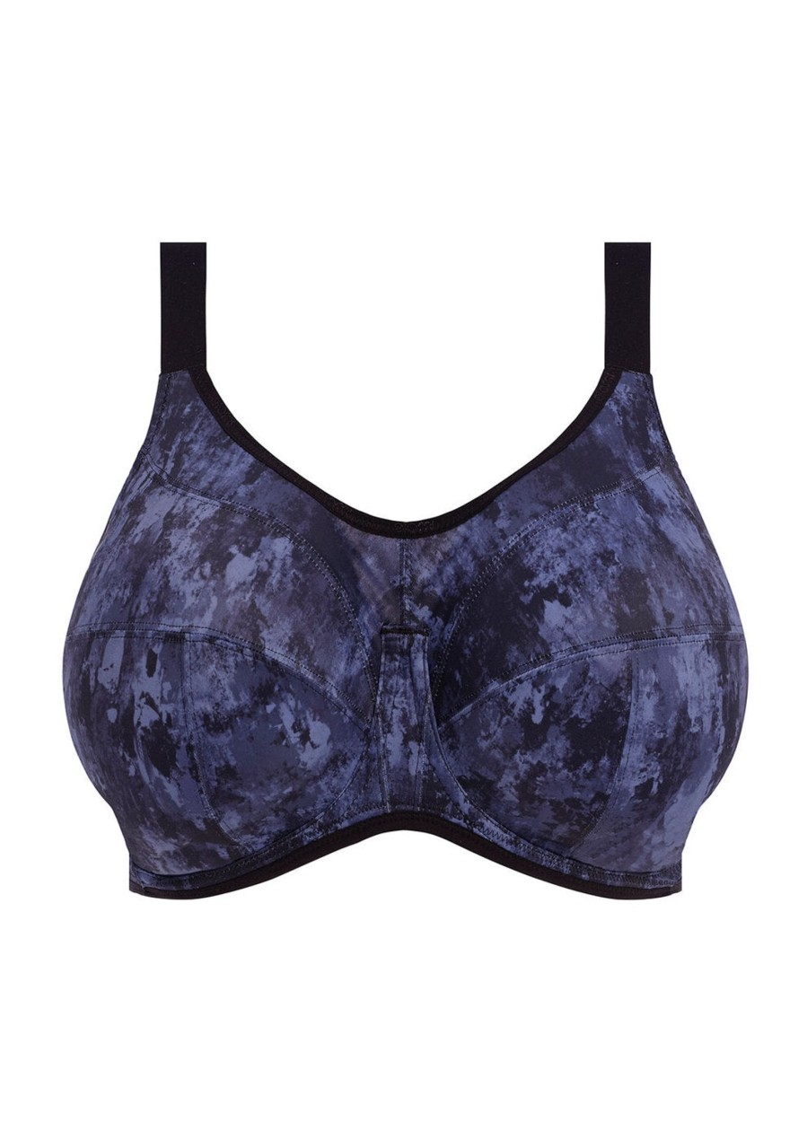 Lingerie & Intimates Sheer-essentials Racer Back | Elomi Energise Sports Bra - Stormy Haze