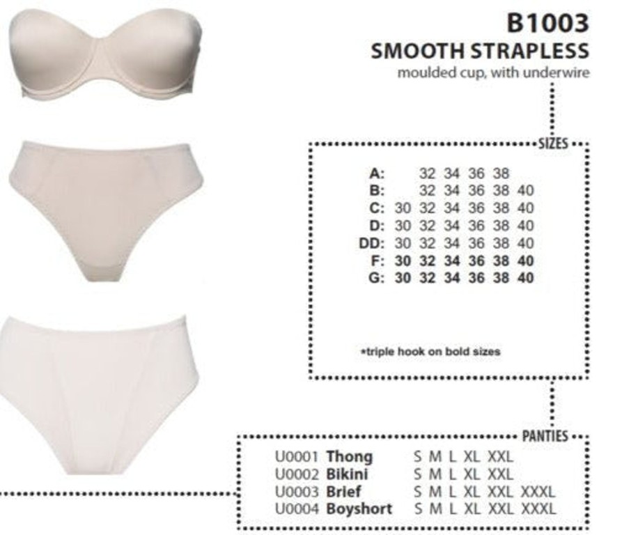 Lingerie & Intimates Sheer-essentials Strapless | Smooth Strapless - Fawn