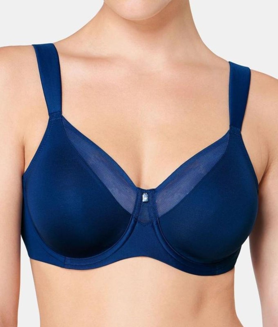 Lingerie & Intimates Sheer-essentials Underwire | True Shape Sensation - Navy - Size C 42