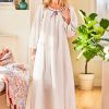 Lingerie & Intimates Sheer-essentials Nightgowns | Antoinette Cotton Nighty