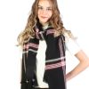 Accessories Sheer-essentials Gloves & Scarfs | Soft-Touch Plaid Scarf