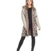 Clothing Sheer-essentials Jackets | Printed Long Cardigan